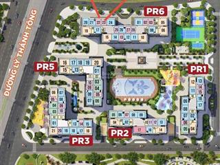 Không qua môi giới, không qua trung gian. 3.780 tỷ căn 1n+ 54,5m2 toà paris6  vinhomes ocean park1