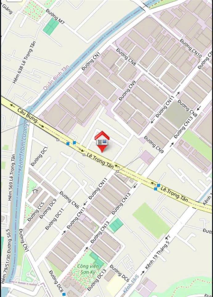 162 m2  mặt tiền lê trọng tấn vị trí kinh doanh cực đỉnh giá giảm còn 24 tỷ