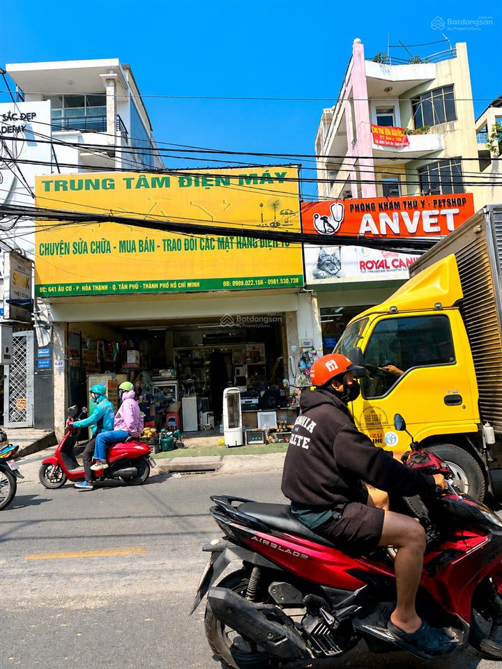 Hơn 100 triệu/m2 mặt tiền âu cơ tân phú  163m2 giá chỉ 17,2 tỷ