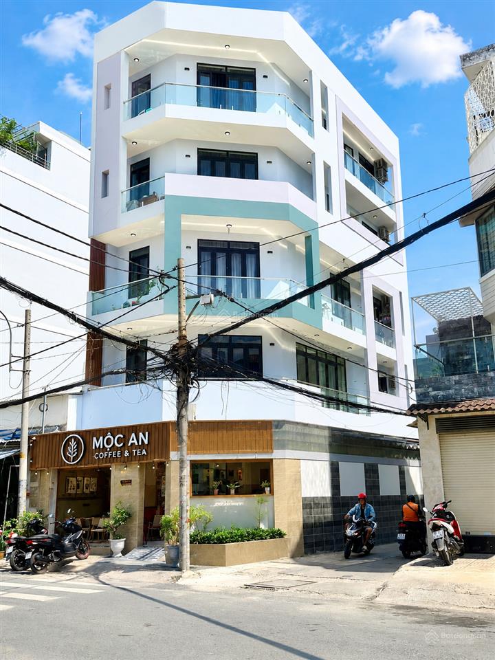 31 tỷ. 174 m2 nhà mới 5 tầng góc 2 mặt tiền phú thọ hòa, tân phú.