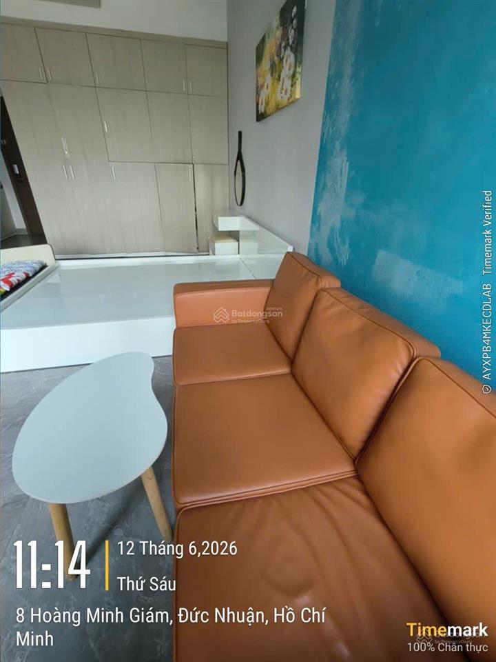 Nhà đẹp cho thuê căn hộ garden gate, studio 38m², giá 12.5 triệu/tháng.  0778 998 ***