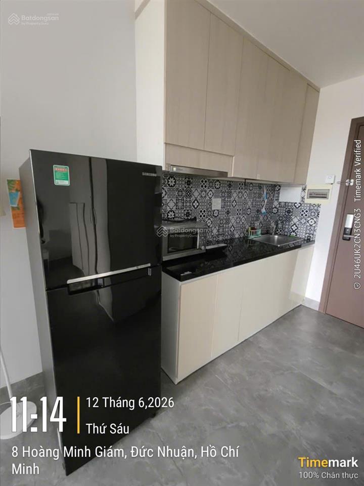 Nhà đẹp cho thuê căn hộ garden gate, studio 38m², giá 12.5 triệu/tháng.  0778 998 ***
