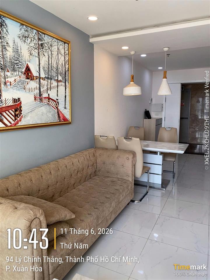 Bán ch terra royal, lý chính thắng, giá chỉ 6,9 tỷ, 58m2, 2pn, 1wc. sổ hồng riêng