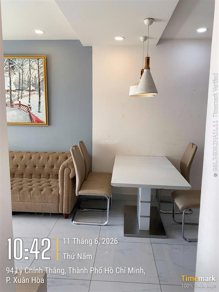 Bán ch terra royal, lý chính thắng, giá chỉ 6,9 tỷ, 58m2, 2pn, 1wc. sổ hồng riêng