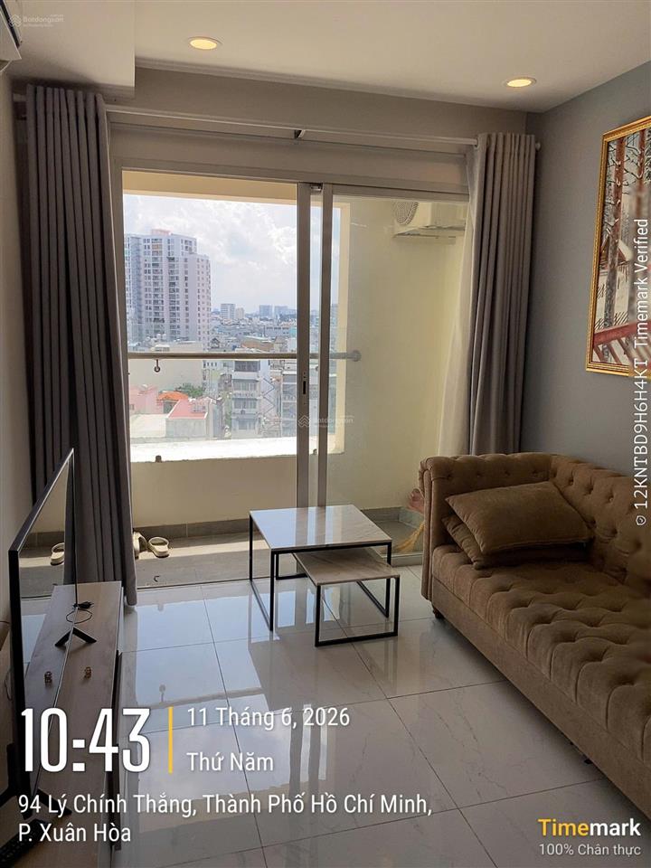 Bán ch terra royal, lý chính thắng, giá chỉ 6,9 tỷ, 58m2, 2pn, 1wc. sổ hồng riêng