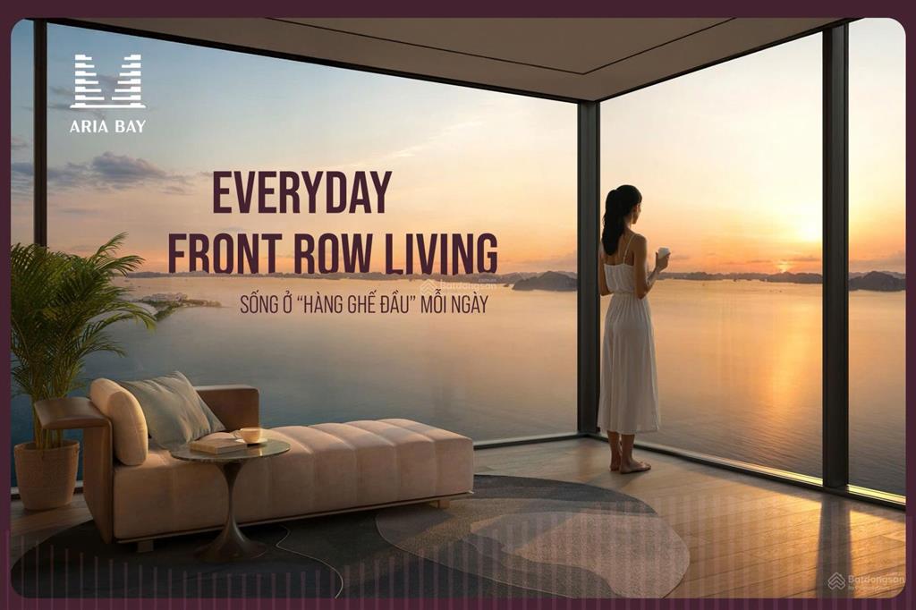 Bán căn góc tầng cao hướng đông nam view trực diện vịnh kỳ quan  quỹ căn hiếm tại aria