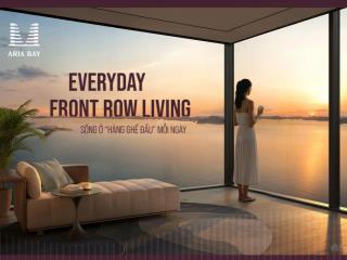 Bán căn góc tầng cao hướng đông nam view trực diện vịnh kỳ quan  quỹ căn hiếm tại aria