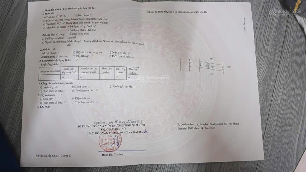 Bán nhà mặt phố ở đường 21b, trực hưng, 1,5 tỷ, 96m2 chỉ với giá siêu hời!