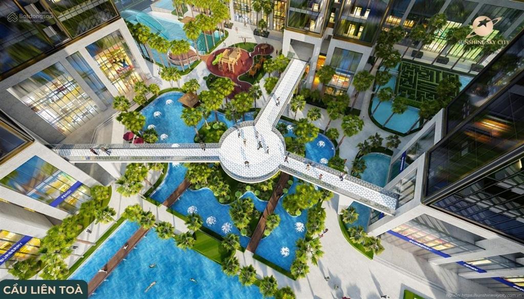 Sunshine sky city 1pn 45m2, view nhìn ra khu đô thị phú mỹ hưng quận 7, giá chỉ 3 tỷ 7