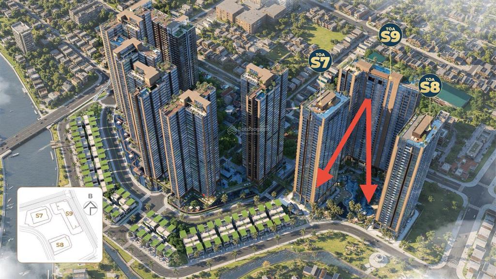 Sunshine sky city 1pn 45m2, view nhìn ra khu đô thị phú mỹ hưng quận 7, giá chỉ 3 tỷ 7