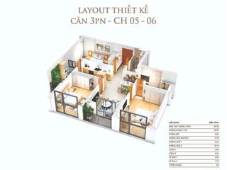 Bán cc tại khai sơn cty,giá siêu hời 7,9x tỷ dt 101m2 (3pn2wc) tầng đẹp, bao hết thuế phí