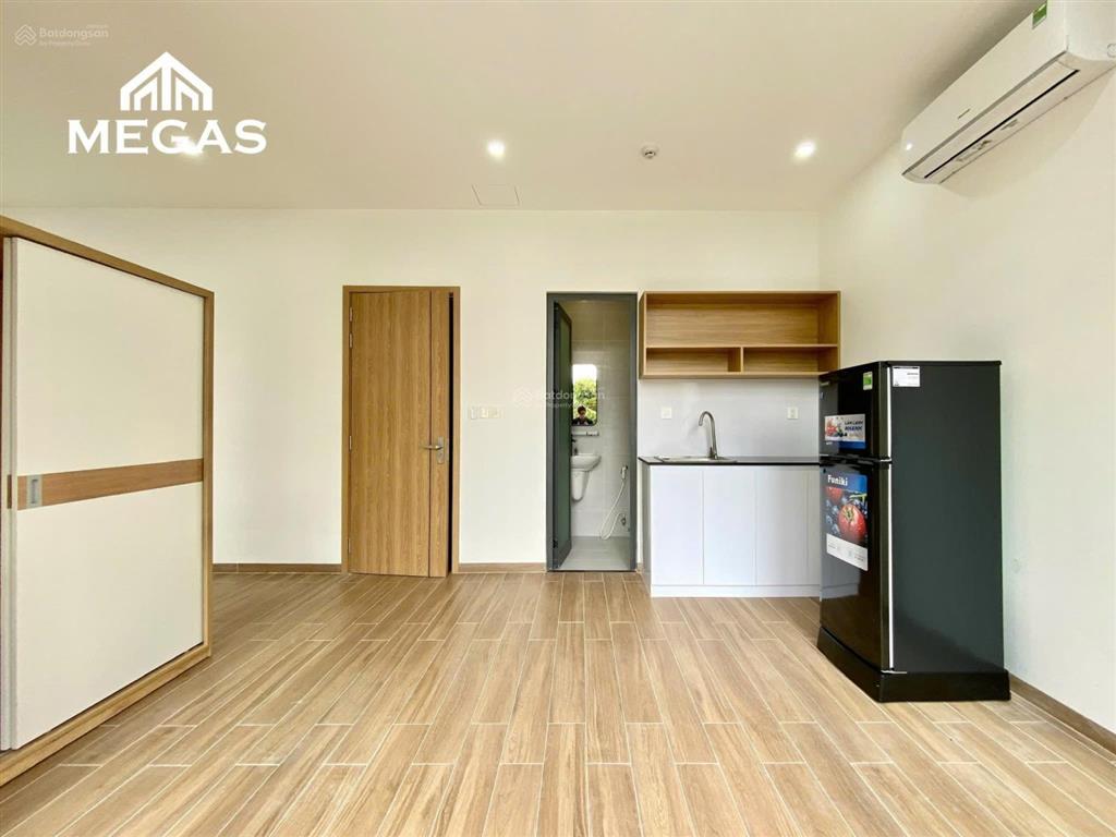 Studio ban công  full nội thất  diện tích siêu rộng ngay chung cư citi soho  trường umt quận 2