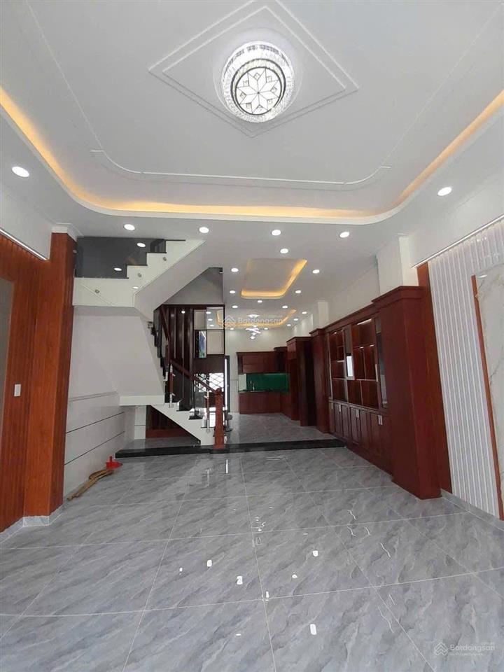 Hẻm xe hơi  phan văn trị  70m²  nhà mới ở ngay  7,7 tỷ