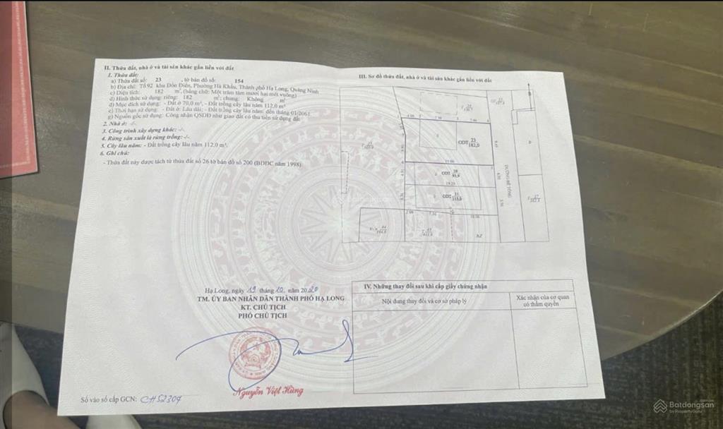 Bán căn nhà đối diện hạ long xanh. bán căn nhà đối diện hạ long xanh. đất vuông đẹp. oto đỗ tận nhà