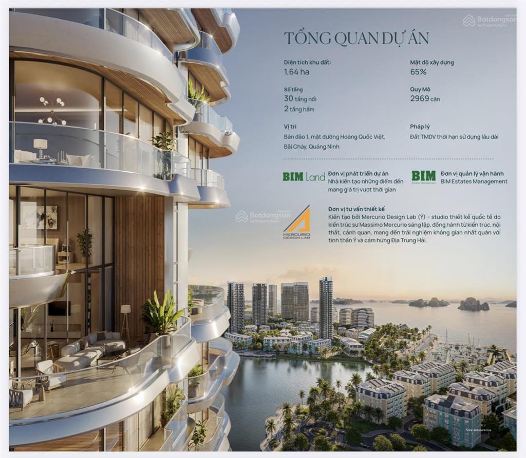Bán căn studio dự án prima bay, giá tốt 1tỷ5. với hơn 80 tiện ích chuẩn resort