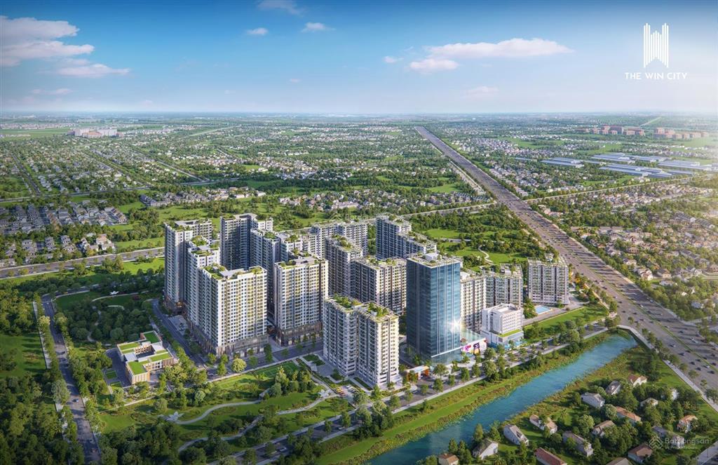 Bán căn hộ 2pn view đẹp tại the win full nội thất an cường, miễn pql 2 năm giá 1 tỷ 575
