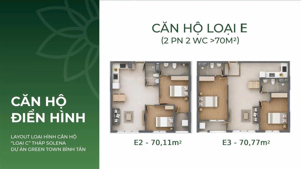 Cần bán gấp căn hộ trung tâm bình tân green town 68m2 (2pn/2wc) giá 2.8 tỷ nhận nhà ở ngay