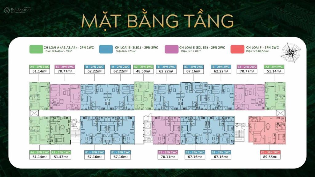 Bán căn góc 2pn block solena (b2) green town bình tân giá gốc cđt, ck đến 9%