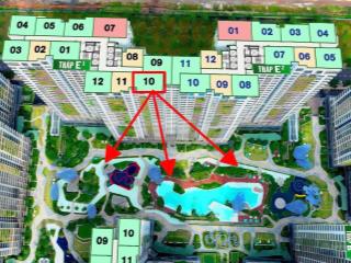 Tealand sh độc quyền gh căn đẹp giá tốt  lumière boulevard 2pn view nội khu hồ bơi xanh mát