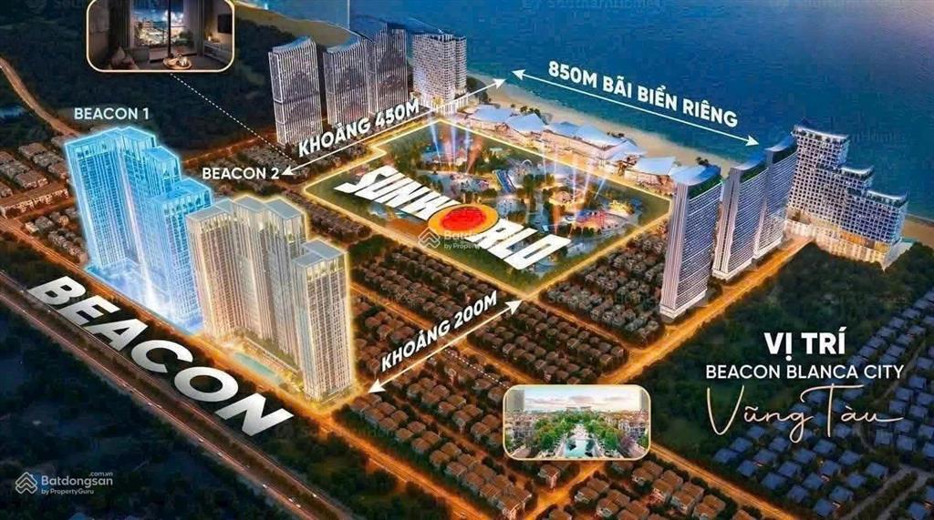 Hàng hot! giỏ nội bộ sẵn 1pn + view biển trực diện biển, sun world. chiết khấu thẳng 24%
