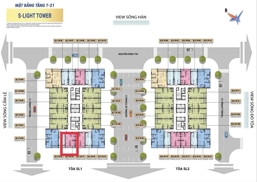 Cần bán gấp căn 1pn slight tower ở hòa xuân 29/3