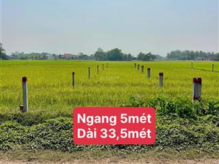 Bán đất thổ cư đẹp xuất sắc tại 1/839 xã mỹ thạnh đông, 589 triệu, 167m2 (5x34m)