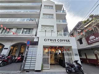 [5,75mx16,5m] góc 2 mặt tiền huỳnh khương ninh & phan ngữ. số 24 huỳnh khương ninh quận 1. cho thuê