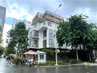 [10mx16m] góc 2 mặt tiền đường khu biệt thự hado centrosa  số 2 đường số 5, quận 10  cho thuê !!