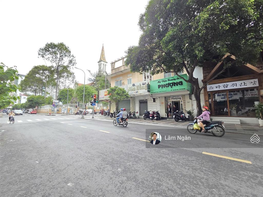 (4,1mx21m) mặt tiền số 190 nguyễn trãi, phường bến thành, quận 1  ngay ngã tư tôn thất tùng