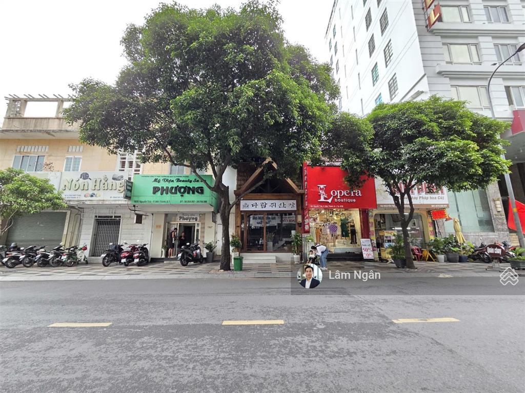 (4,1mx21m) mặt tiền số 190 nguyễn trãi, phường bến thành, quận 1  ngay ngã tư tôn thất tùng