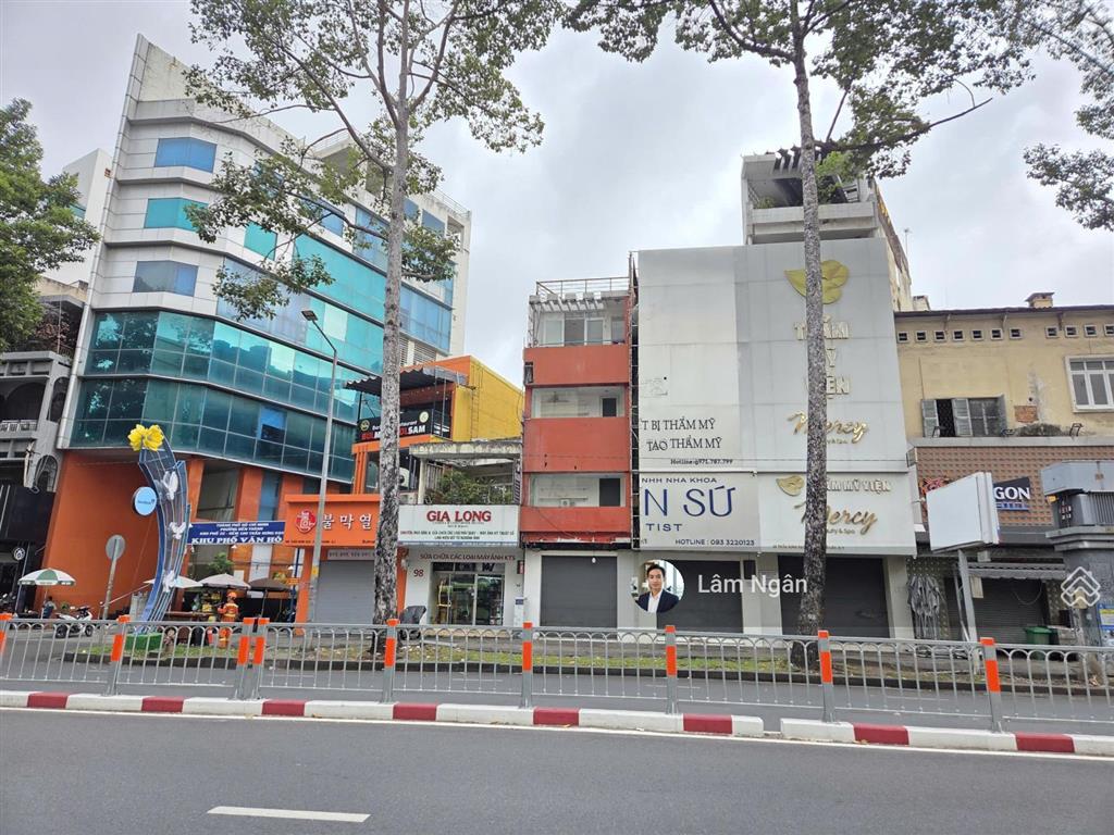 (4,6mx20m) mặt tiền số 96 trần hưng đạo, phường bến thành, quận 1. gần ngã tư đề thám. cho thuê !!