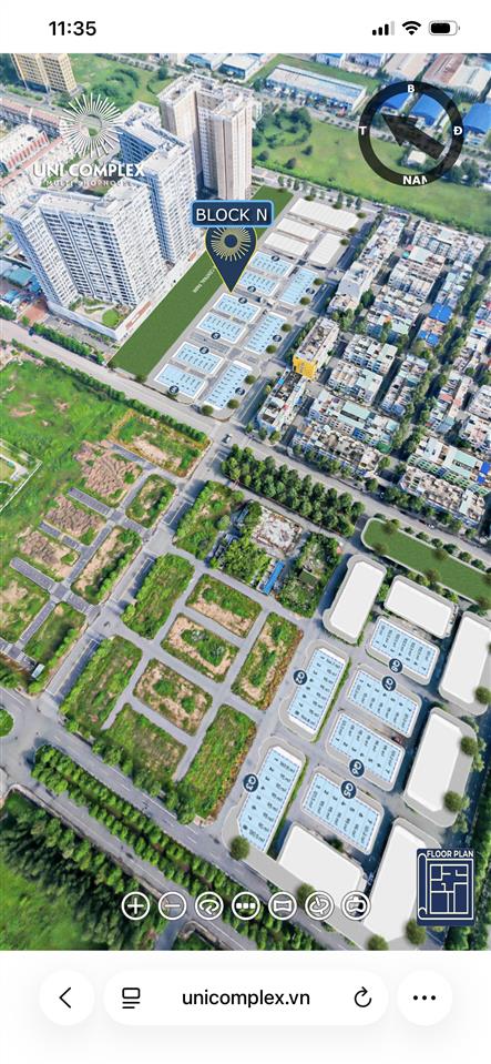 Bán căn góc 3 mặt tiền n507 siêu phẩm uni complex
