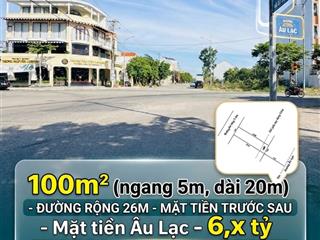 100m2 mặt tiền đường âu lạc  gần aeon mall