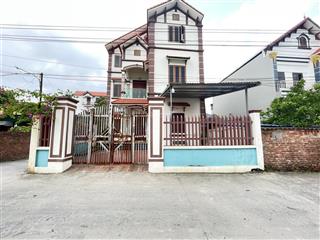 Cực vượng  lô góc 3 mặt thoáng ô tô tránh hưng yên  chợ đậu. 125m x 3 tầng, view hồ, chỉ 50tr/m2