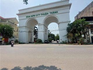 90m2. 2 mt rộng 5m, ô tô thông, tránh vòng quanh. khu phân lô khai sơn. xây ccmn dòng tiền khủng.