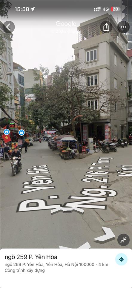 Nhà phố yên hoà 55m 7 tầng siêu hiếm