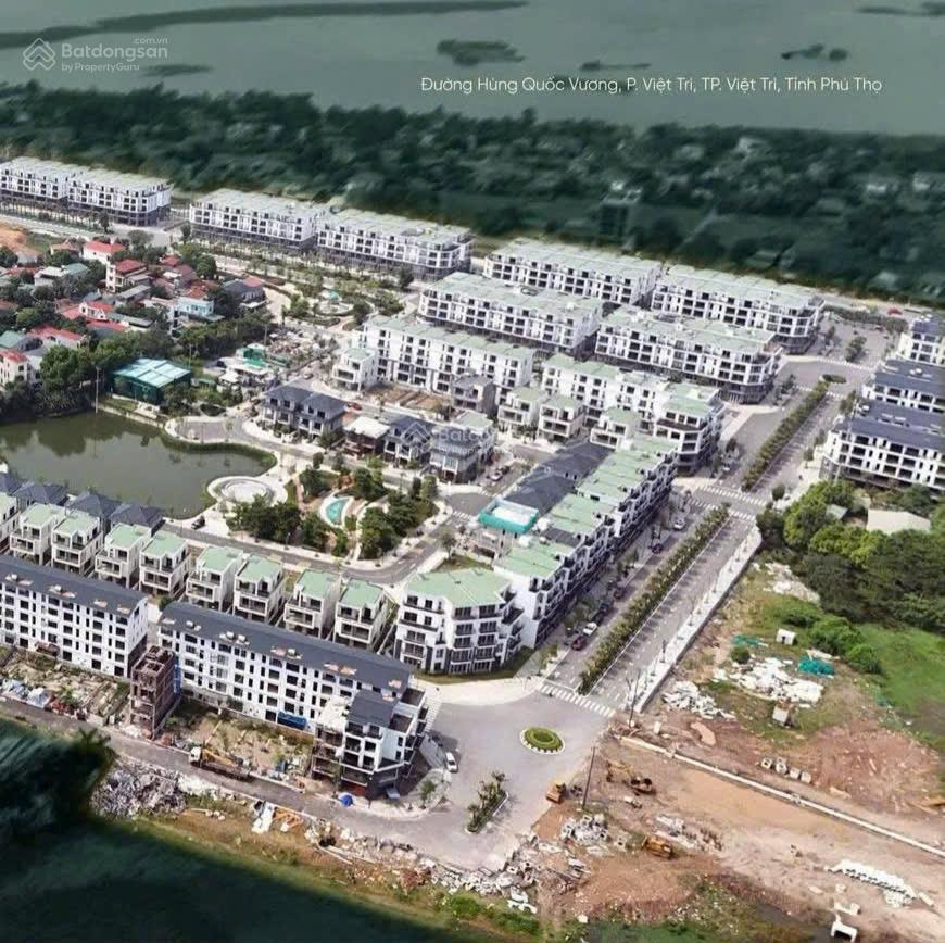 Hàng hiếm việt trì lô góc 500m | 22m mặt hồ | sát palm manor đón đầu ngã tư tương lai