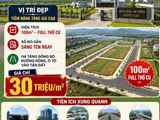 Đất nền sát nhà máy in tiền phú cát, hòa lạc giá đầu tư
