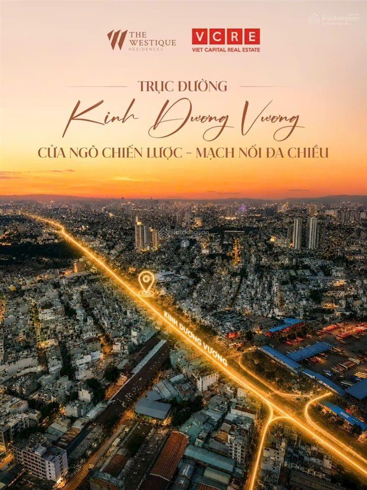 Căn hộ "boutique" mặt tiền kinh dương vương ck đến 9.0%!