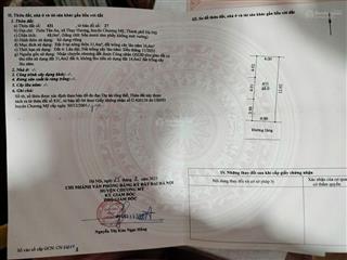 Độc quyền vp bán nhanh lô đất tdp thuỵ hương, chương mỹ