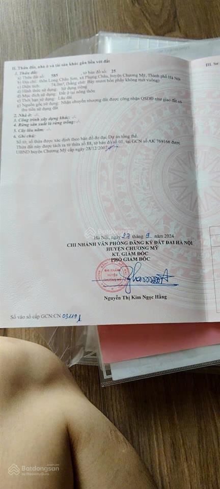Bán đất phường chương mỹ  vị trí đẹp, giá tốt