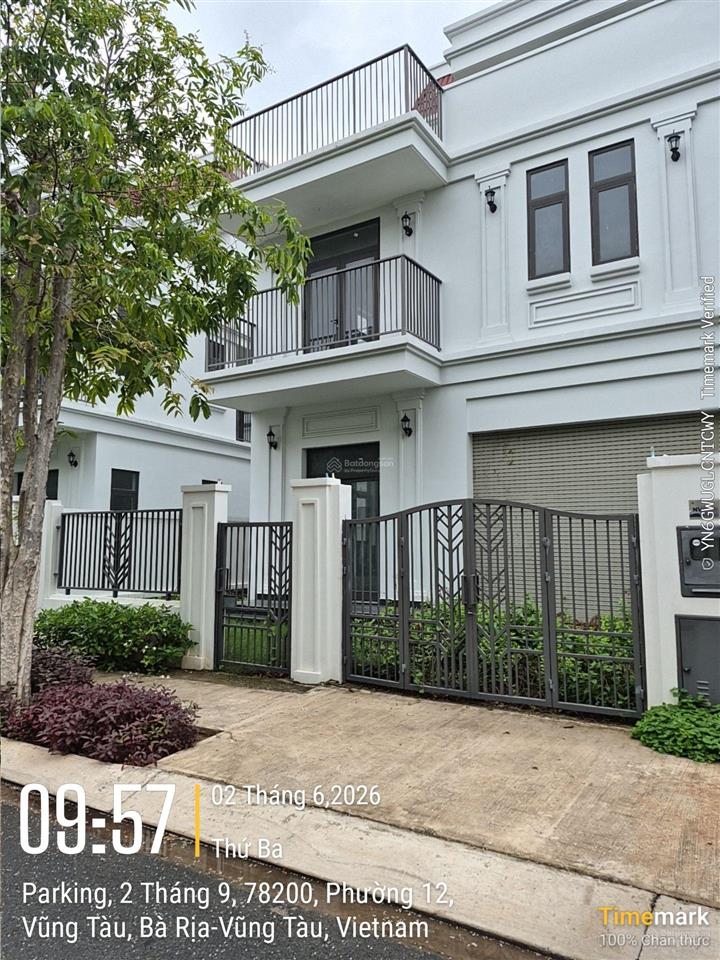 Bán biệt thự la vida residences vũng tàu, đã có sổ hồng, 3 mặt có sân vườn