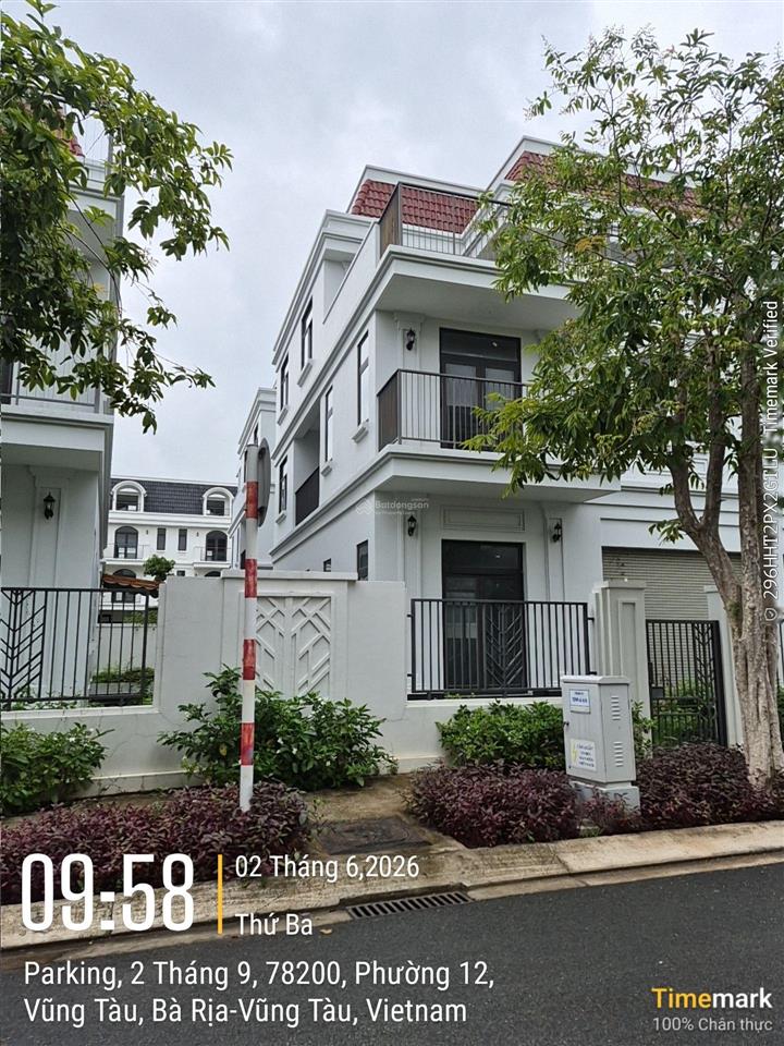 Bán biệt thự la vida residences vũng tàu, đã có sổ hồng, 3 mặt có sân vườn