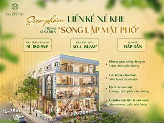 Liền kề từ 1.5 tỷ, biệt thự từ 3,2 tỷ, miễn gốc lãi 18 tháng + cố định chỉ ~6%/năm trong 5 năm