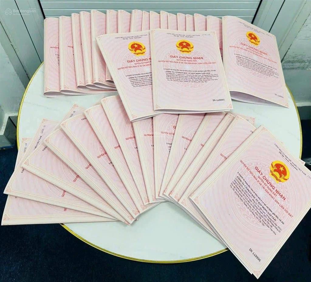 Đất nền sổ sẵn, công chứng liền tại trung tâm tp. cần thơ