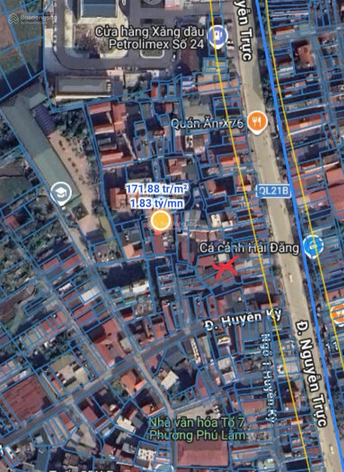 Hiếm! lô góc 3 mặt thoáng tại phú lãm, hà đông, khu dân cư sầm uất, tiềm năng tăng giá cao