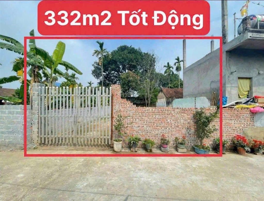 Bán đất thổ cư view đẹp tại xã tốt động, 2,7 tỷ, 332 m2