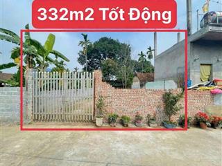 Bán đất thổ cư view đẹp tại xã tốt động, 2,7 tỷ, 332 m2
