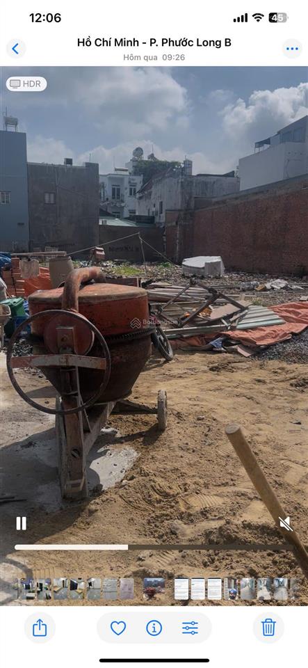 Bán đất hẻm xe hơi đỗ xuân hợp chợ phước long b 64m2 giá 5tỷ450 tl