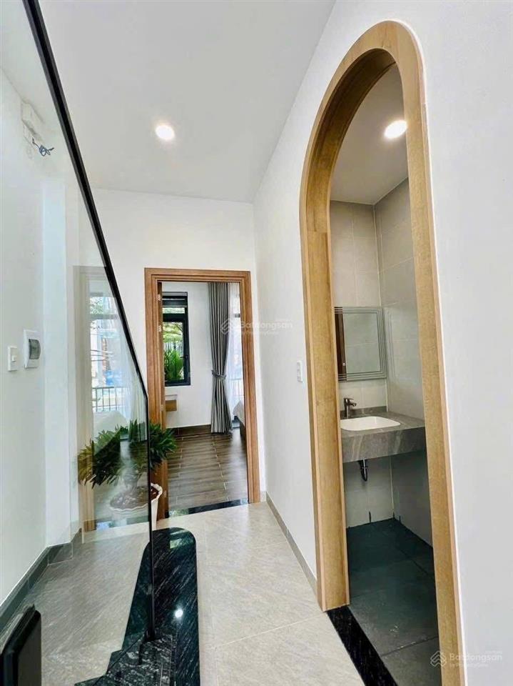 Nhà 4 tầng 50m2 mới 4pn đường số 8 trường thạnh giao full nội thất